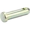cyclingcolors perno traino trattore gancio rimorchio attacco asse spina scatto spinotto carrellino acciaio auto, 19mm x 54mm
