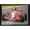 KIMI RAIKKONEN autografo Ferrari F1 - foto 18x13 cm photo hand SIGNED white