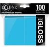 Ultra Pro Eclipse PRO Gloss Standard Card Sleeves: Sky Blue (100)
