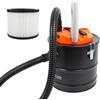 Boxer® Aspiracenere ciclonico con motore e filtro HEPA 18L | Potente aspirazione 1000W | Ideale per camini, stufe e barbecue | Filtro lavabile e tecnologia ciclonica