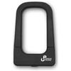 Urban Prime Heavy Duty U Lock, Lucchetto a U per bici, lucchetto con chiave, nero