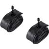ECOVELO' COPPIA 2 CAMERE D'ARIA 22 x 1.75 CON VALVOLA SCHRADER AMERICA PER MTB BMX BICI BICICLETTA ELETTRICA BIMBO BAMBINO