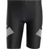 adidas Uomo Big Bars Swim Jammers Swimwear, Black, 32