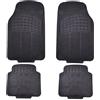 Generico TANGA SET 4 TAPPETI IN GOMMA TPE UNIVERSALI SAGOMABILI COMPATIBILI PER FIAT 500L SET 4 TAPPETINI 4 PEZZI IN PLASTICA