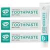 Green People Minty Cool Dentifricio, 100% Naturale Menta, 3x50ml | 100% Naturale Menta, senza Fluoro e SLS, per Gengive Sensibili, Vegano, Dentifricio alla Menta Biologica