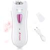 KQLHLHDYZ Epilatore facciale da donna, epilatore elettrico da donna, senza fili, epilatore viso per donna, mini epilatore elettrico per viso, bikini, gambe, braccia