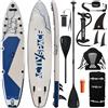 Tavola gonfiabile SUP PRO con paddle board 350 cm - S09