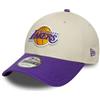 New Era Colour Block 9Forty - Cappellino regolabile LA Lakers, beige, viola, taglia unica