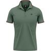 BE BOARD Maglia Polo Uomo a Manica Corta in Cotone Piquet, Taglie Calibrate Fino a 9XL, Eleganza e Comfort in Vari Colori,Verde Militare,5XL
