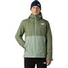THE NORTH FACE - Giacca Isolata da Uomo Millerton - Impermeabile, Antivento - Bark Mist/Slate Moss - L