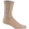 Socks4Fun Calzini a maglia, 2 paia con alpaca e lana di pecora, 100% fibre naturali 35-38, 39-42, 43-46, beige., 43-46