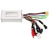 BuyWeek Controller Motore Brushless Bici Elettrica, 24V 36V 48V 17A Centralina Bici Elettrica a 3 modalità Controller Sinusoidale Compatibilità con Comunicazione Modello 2