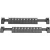 Generic Indicatore del Contatore del Punteggio di 10 Numeri Contatore di Calcio Balilla in Plastica Robusta 2 Pezzi/Set (Black)