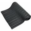 Gralara Striscia Antiusura PVC Spesso Attrezzatura Nautica Protezione Contro Urti per Gommoni, Mare, Nero, 5 Metri, Larghezza 28 Cm