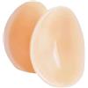 Wswqop 2 Ginocchiere in Silicone, Cuscinetti Ortopedici Protettivi in Schiuma, Supporto Ammortizzante, Comode, Adatte per Skateboard, Danza, E, 12.5 Cm X 2.5 Cm X 1