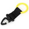 LOVIVER Diving Jacket Accessorio Subacqueo Clip Regolatore Fermagomma Porta Boccaglio Fascia Silicone Nylon Plastica Compatibile con Boccagli Standard E, Giallo, Giallo 60114, Taglia Unica