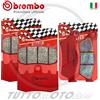 BREMBO PASTIGLIE BREMBO ROSSE BMW R 1200 RT 2009 2010 2011 2012 KIT ANTERIORI + POST.