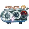 Diederichs SET FARI DESIGN GOLF, ANGEL EYES 97-03 VETRO TRASPARENTE/CROMATO