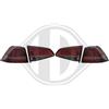 sonar Coppia Set Fari Fanali Posteriori Tuning Golf VII 7 LED Stile GTD GTI Rossi Fumé