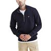 Dockers Quarter Zip Fleece, Maglia di Tuta Uomo, Beautiful Black, XS