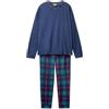 United Colors of Benetton Pig(Maglia+Pant) 37MW4P02N Set di Pigiama, Blu, L Uomo