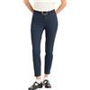 Dockers Women's Weekend Skinny Chino Pants, Navy Ash, 30W
