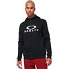 Oakley Bark Full Zip Hoodie 2.0 Maglia di Tuta, Nero/Bianco, L Uomo
