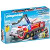 PLAYMOBIL 71371 veicolo antincendio aeroportuale con luce e suono, Piccolo