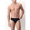 PEROFIL Slip Vita Bassa in Filo di Scozia elasticizzato Active NERO