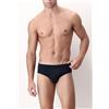 PEROFIL Slip Medio in Filo di Scozia elasticizzato Active BLU