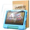Samlior 2 Pezzi Pellicola Prottetiva per 8 Kids Pro/8 Kids Tablet 8, Durezza 9H Vetro Temperato, Anti Graffio, Alta Definizione