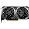 MSI Gaming GeForce RTX 3060 - Scheda grafica da 12 GB, 15 Gbps, GDRR6 192-bit HDMI/DP PCIe 4 Torx Twin Fan Ampere OC (RTX 3060 Ventus 2X 12G OC)