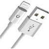Magnet Cavo di Ricarica Certificato MFi [C94] 1M - USB A per iPhone - Compatibile con iPhone 14/13/12/11/X/XS/XR - Ricarica veloce