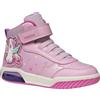 Geox Ragazza J Inek Girl Sneaker, Rosa Multicolore, 34 EU