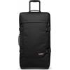 Eastpak Tranverz M Valigia Media 78L (67 x 35,5 x 30 cm), Bagaglio a Ruote, Valigia Leggera e Resistente con Doppio Scomparto, Manico Telescopico e Serratura TSA - BLACK