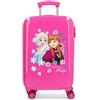 Disney Frozen Sparkle Like Magic Trolley cabina Rosa 37x55x20 cms Rigida ABS Chiusura a combinazione numerica 33L 2,6Kgs 4 doppie ruote Bagaglio a mano