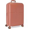 Pepe Jeans Highlight Valigia media Terracotta 48 x 70 x 28 cm rigida ABS chiusura TSA integrata 79 L 4,32 kg 4 ruote doppie estensibile
