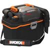 WORX WX031.9 Aspirapolvere compatto a secco e umido brushless da 20V a batteria - Solo utensile (Senza Batteria e Caricatore) - Portatile e maneggevole