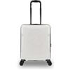 Invicta Trolley Travel - Bagaglio a Mano - Bianco - 33 Litri, Rigido da Cabina con 4 Ruote Girevoli