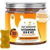 Bears with Benefits Vitamina D3 K2 Hey Sunshine Caramelle gommose con Vitamina D3 25 µg (1000 UI) e