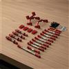 Kit Ammortizzatori Metallici RC Metallo Set Tiranti Regolabili RC Regolabile