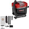 Einhell Aspirasolidi e liquidi Professional TP-VC 18/10 Li BL L-Solo Power X-Change (18 V, Brushless, serbatoio 10 l, 2 livelli di asp., incl. filtro a soffietto, bocchette di asp., batteria esclusa)