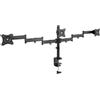 TooQ Supporto TV da tavolo VESA 100 per 3 monitor