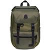 Invicta Zaino Ufficio Jolly X, Verde, Icon, Zaino con Tasca Porta PC Portatile 15.6'' e Tasca Porta Borraccia, Zaino Viaggio, Lavoro, 27 L, per Uomo Donna