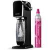 Sodastream Art - Gasatore per realizzare acqua frizzante e bevande, nero