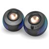 CREATIVE Pebble X 2.0 USB-C computerluidsprekers met aanpasbare RGB-verlichting,