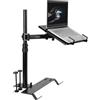 VIVO Supporto per laptop singolo da auto, estensione completamente regolabile, s