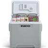 IGLOO IE42 AC/DC Frigorifero Elettrico da 42 litri, Mini Frigorifero per Auto e Presa, 12 V e 230 V, Grigio per Campeggio, Tempo Libero, Festival e All'aperto