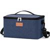 Lifewit Borsa Termica Porta Pranzo per Porta Pranzo, Borse Frigo Pranzo Ufficio, Lunch Bag per Cucina, Lavoro, Mare, Spiaggia, Barbecue, Viaggio, Picnic, Blu Scuro, 6.4L