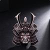 Con Maschera Samurai Personalizzato Emblema in Metallo Durevole per Auto